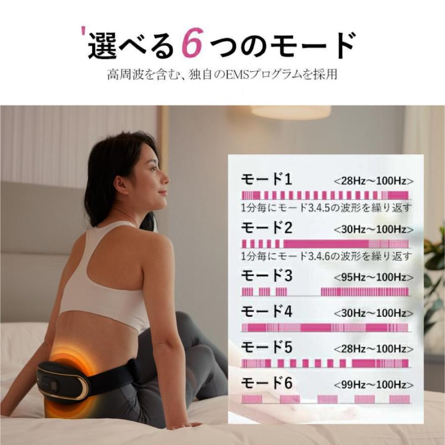 WAVEWAVE 【正規品】WAVEWAVE WAIST RELEASE 低周波 EMS 温熱 遠赤外線