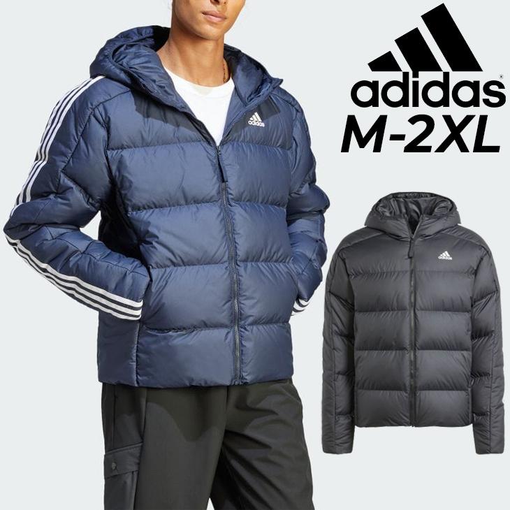 adidas（アディダス） ダウンジャケット メンズ 防寒 アウター フード