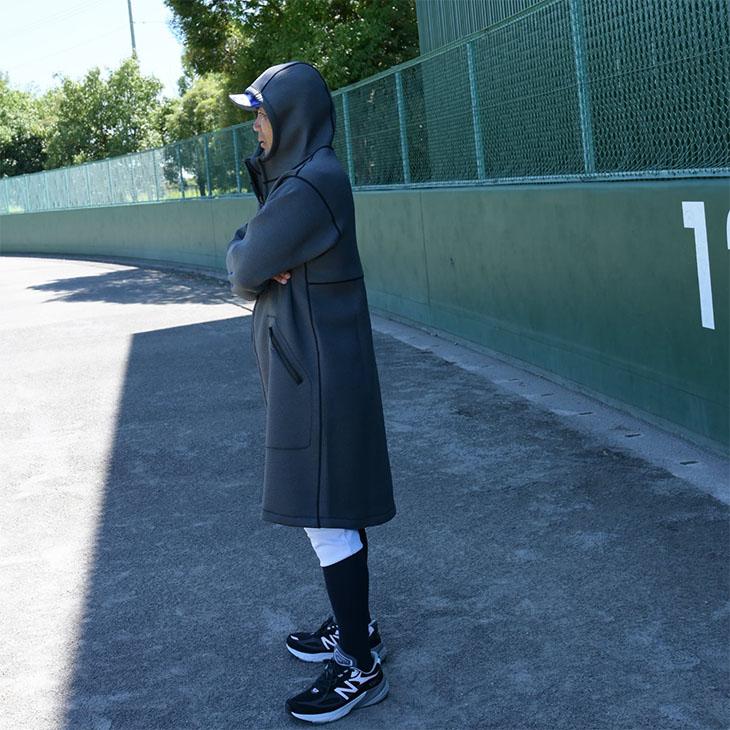 ブルイク ロングコート ユニセックス 防寒 アウター blueeq ATHLETE