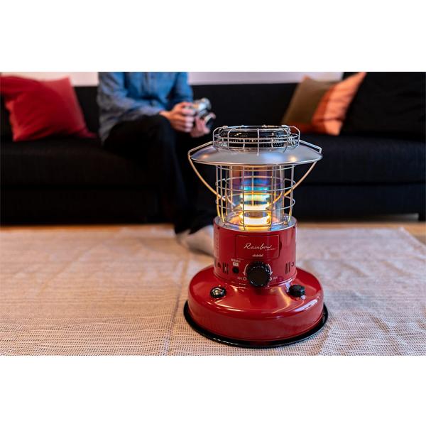 石油ストーブ トヨトミ キャンプ 対流形 レインボーストーブ ランタン