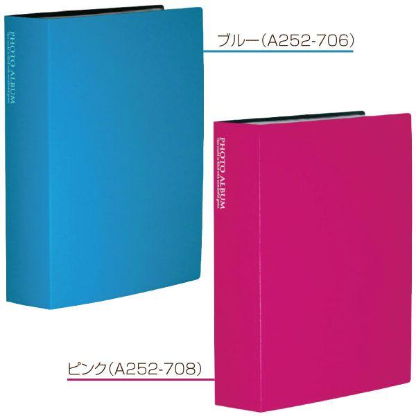 セキセイ フォトアルバム 高透明 Lサイズ 240枚収納 KP-240 ポケット