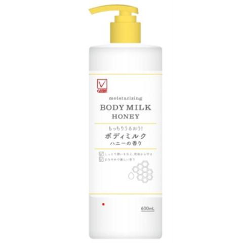 ○【在庫限り】ボディミルク ハニーの香り 600ml/ボディクリーム