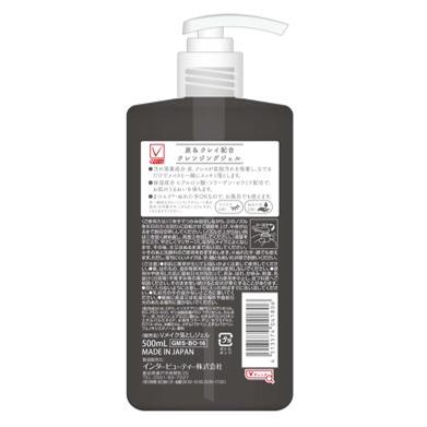 Vチェック 炭＆クレイ配合クレンジングジェル 500ML/メイク落とし