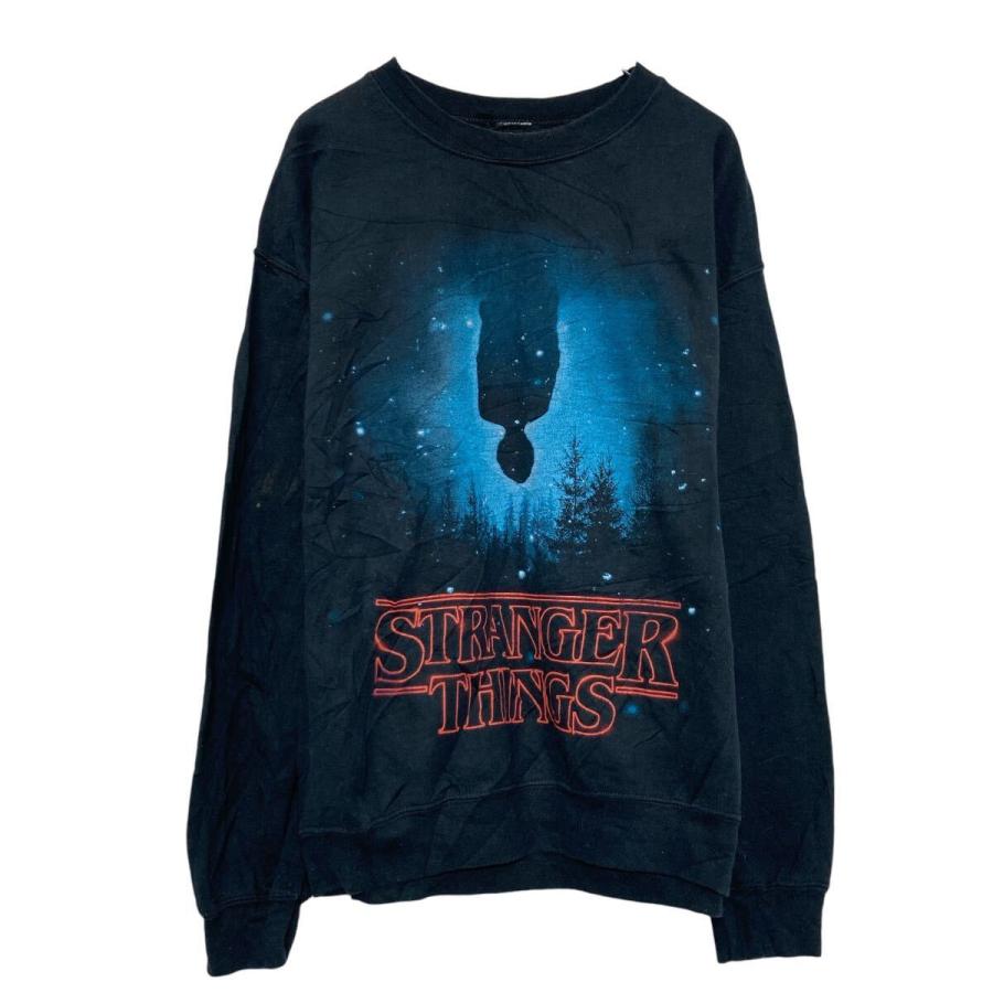 STRANGER THINGS プリント スウェット トレーナー ストレンジャー