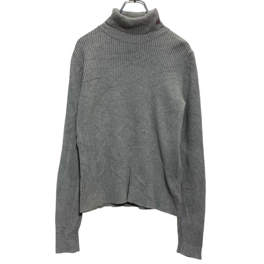 LAUREN RALPH コットン ハイネック ニット セーター S レディース