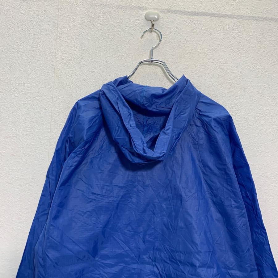 MVPCOR ジップアップ ナイロン アノラックパーカー XL ブルー ホワイト