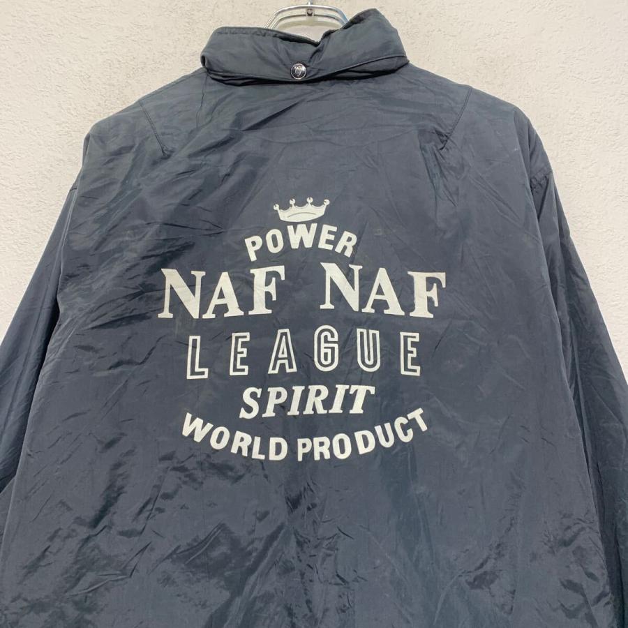 コーチ ジャケット L 程 ブラック ホワイト スナップボタン バック