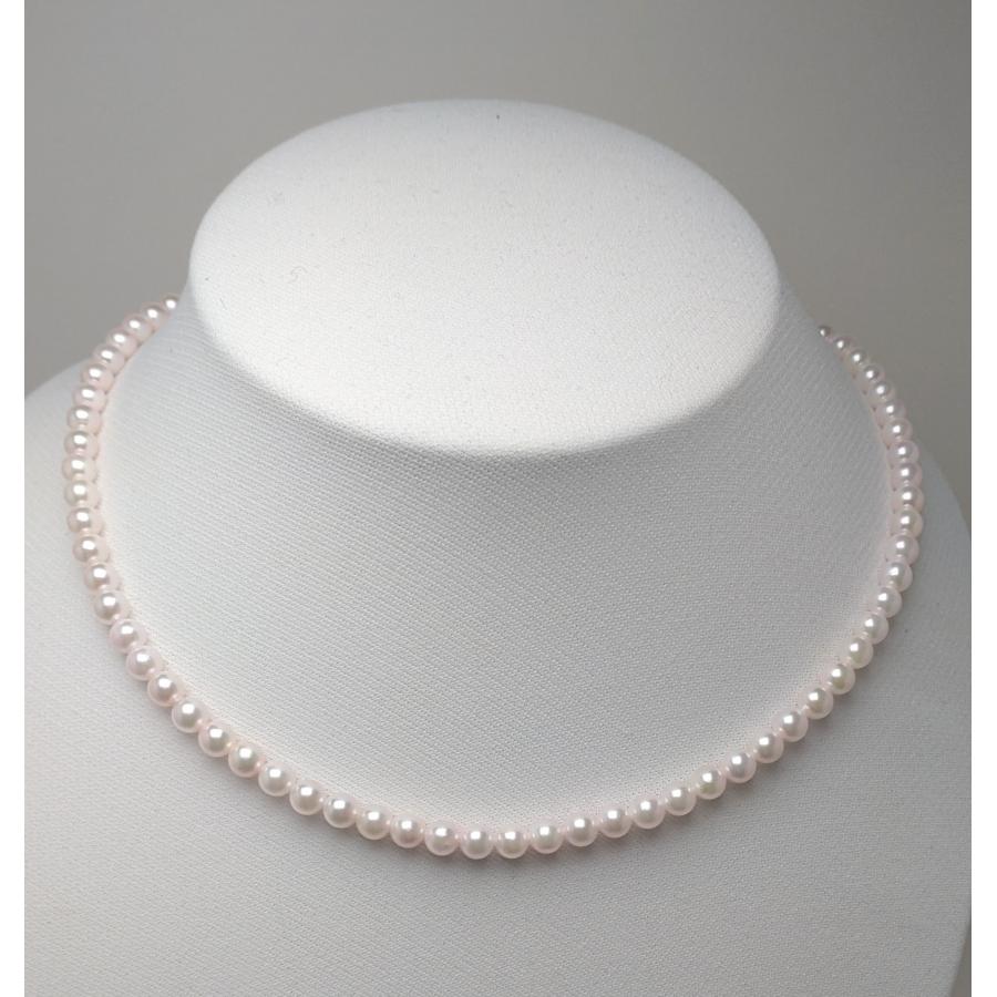 アコヤ真珠ネックレス 5.0-5.5mm ベビーパール 長さ変更可 金具変更可
