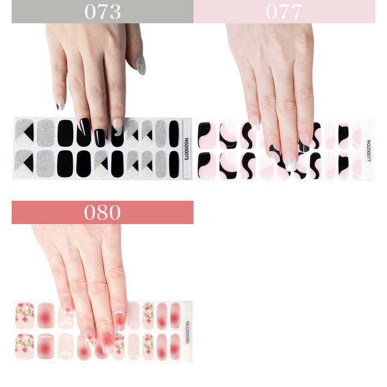 ジェルネイルシール 20枚セット ネイルシール ネイルステッカー