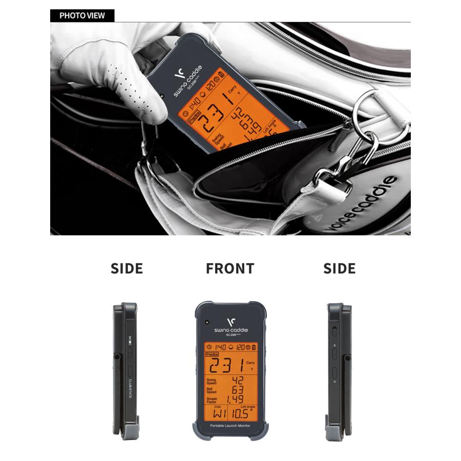VOICE CADDIE（ボイスキャディ） SC200PLUS 小型 弾道測定器 ゴルフ