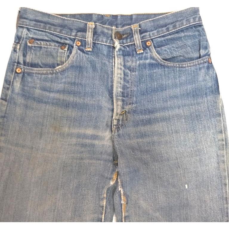 ☆ LEVI'S 517 W32 70'S 66前期 トップボタン裏2 シングルステッチ