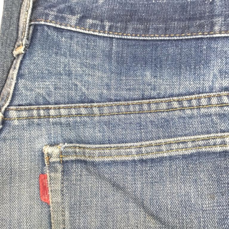 ☆ LEVI'S 517 W32 70'S 66前期 トップボタン裏2 シングルステッチ