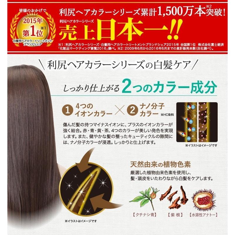 利尻 利尻ヘアカラートリートメント ナチュラルブラウン 200g【通常