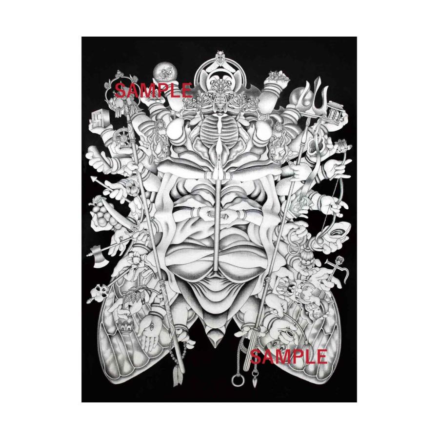 光宗薫 複製原画12 「蝉手観音」 【サイン入り】 : ヴァニラ画廊ウェブ