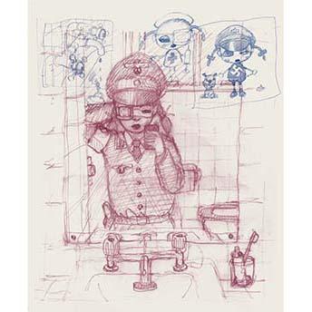 トレヴァー・ブラウン 『drawing book』 【サイン入り】 : ヴァニラ