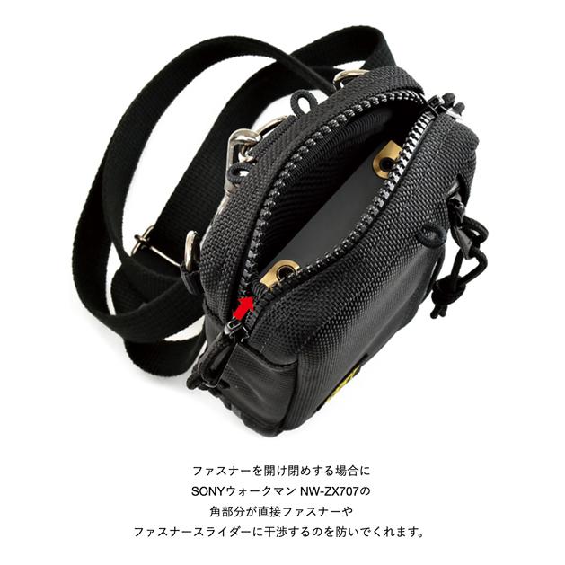 SONYウォークマン NW-ZX707対応 キャリングケース/ファスナー 専用