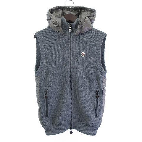 MONCLER（モンクレール） 美品 MAGLIONE TRICOT GILET ダウンベスト