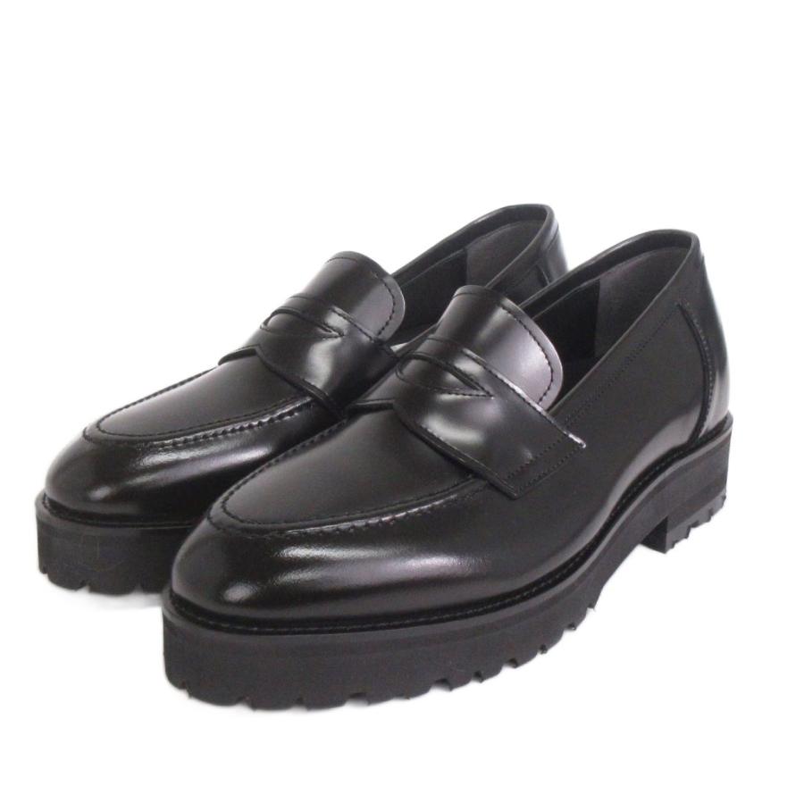 未使用品 アデロ ADELO 6cmUP シークレットシューズ コインローファー