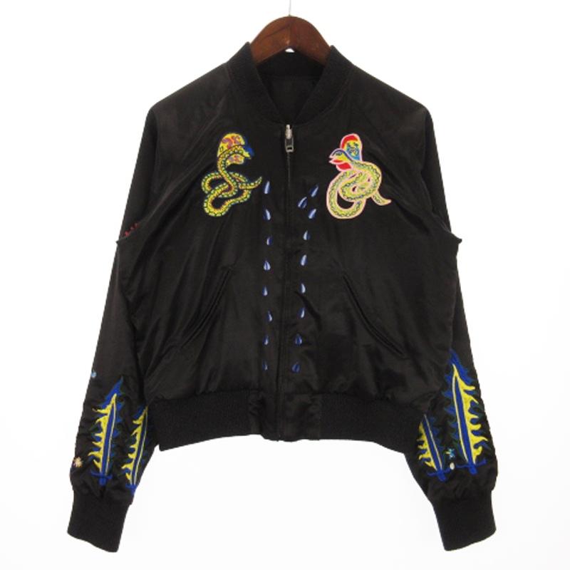 DIESEL（ディーゼル） スカジャン ジャケット ブルゾン リバーシブル