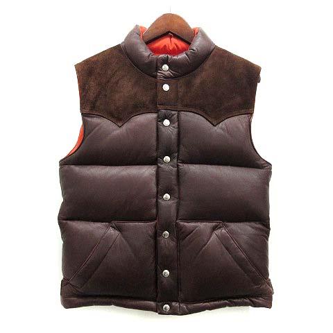 ザリアルマッコイズ THE REAL McCOY'S ディアスキン ダウン ベスト