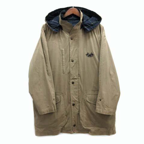 バーバリー Burberrys ダウンライナー付き フーデッド コート フラッグ