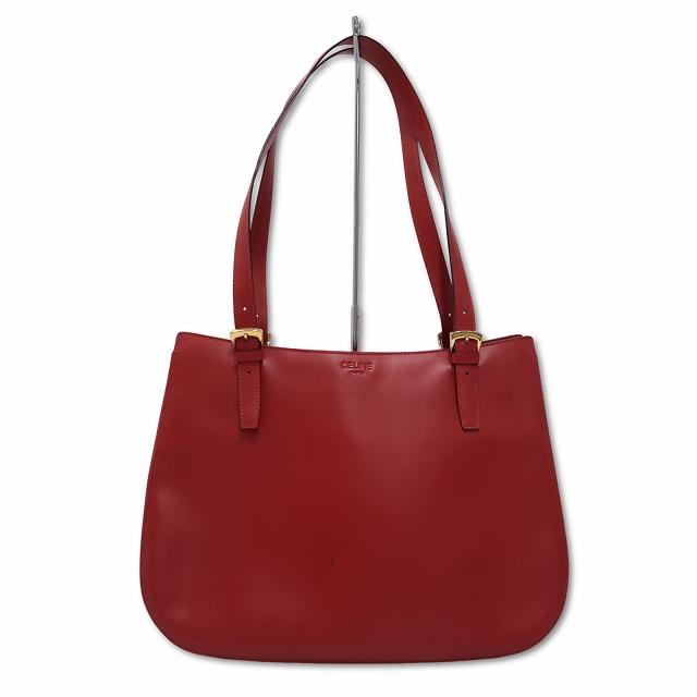 CELINE（セリーヌ） ヴィンテージ レザー 肩掛け ショルダー トート