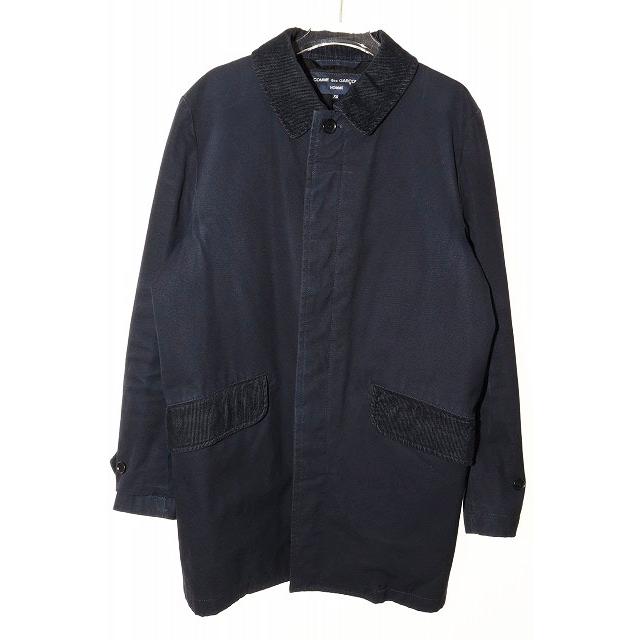 コムデギャルソンオム COMME des GARCONS HOMME ステンカラーコート XS