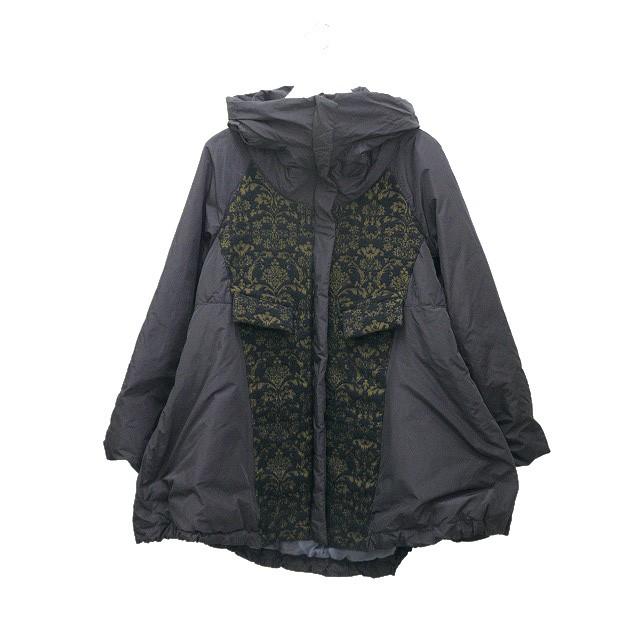 センソユニコ キューブキューブ Cube-Cube ダウン コート ダマスク切替