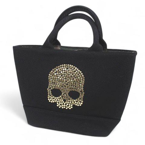 ハイドロゲン HYDROGEN トートバッグ スカル スタッズ ブラック 黒系