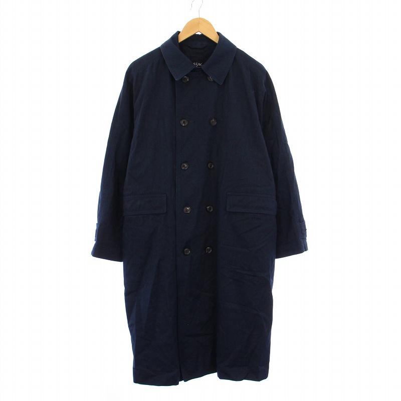 45R 45rpm おこめチノの908コート インディゴ ステンカラーコート