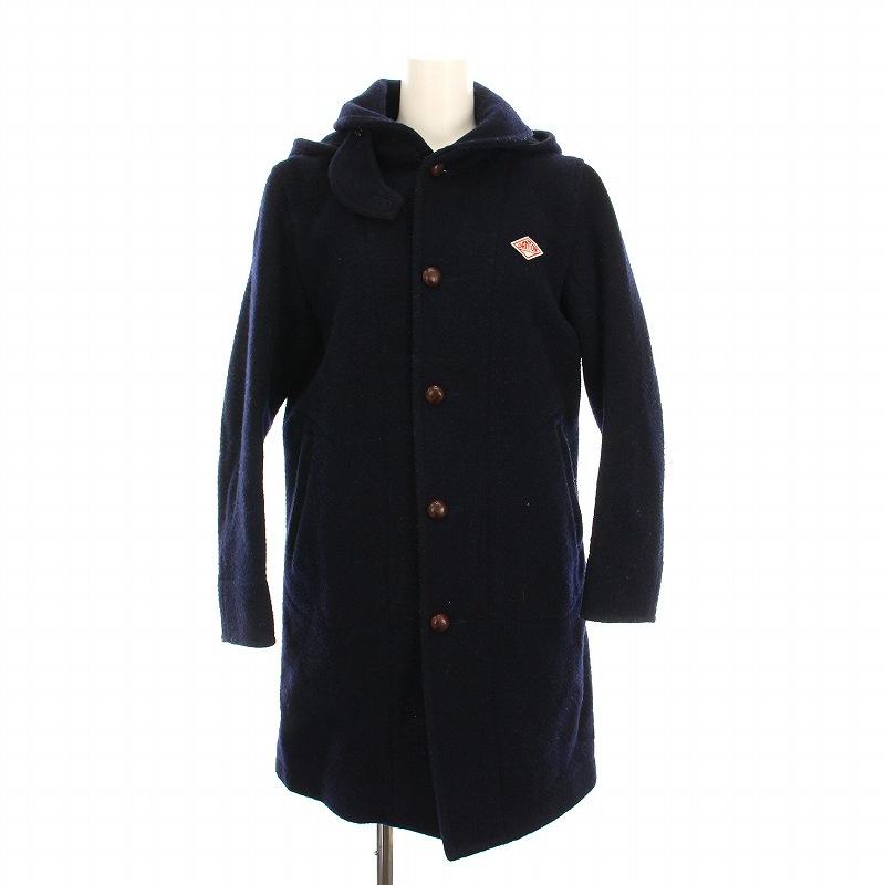 ダントン DANTON WOOL MOSSER ウールモッサ フード付きロングコート