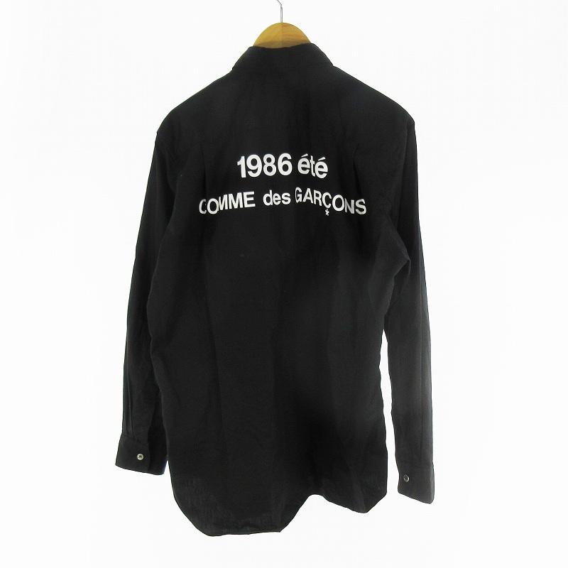 コムデギャルソン COMME des GARCONS CDG 1986 シャツ 長袖 ロゴ