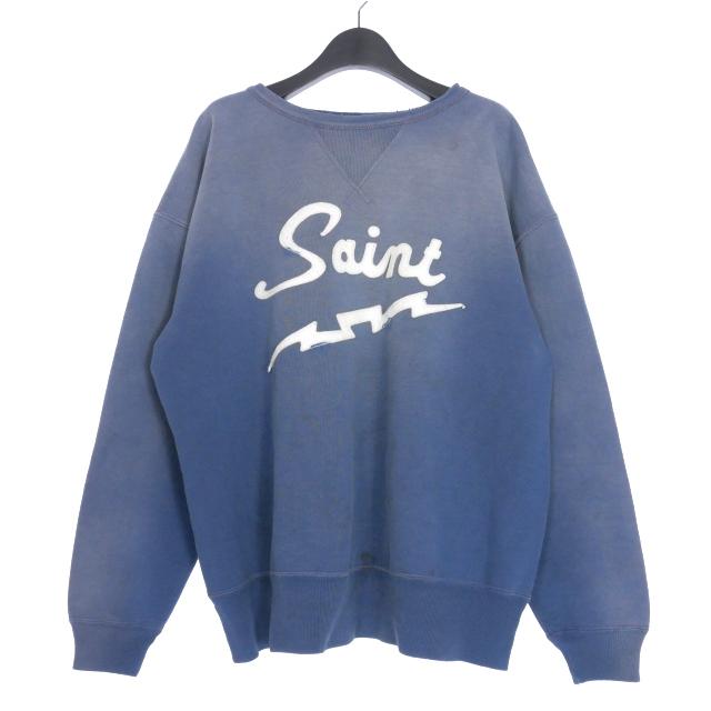 未使用品 セントマイケル SAINTMICHAEL 25SS SAINT CRW-N SWEAT クルー