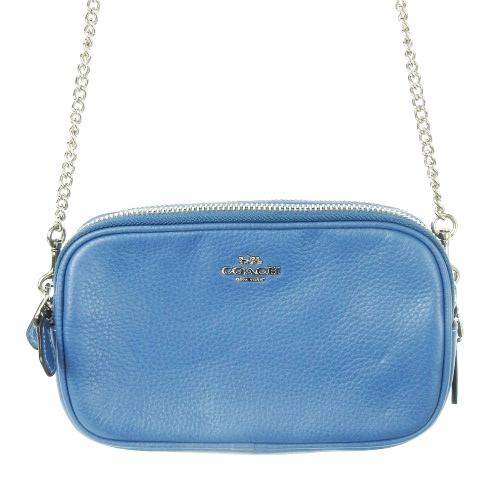 COACH（コーチ） ショルダーバッグ ポシェット レザー 革 ロゴ