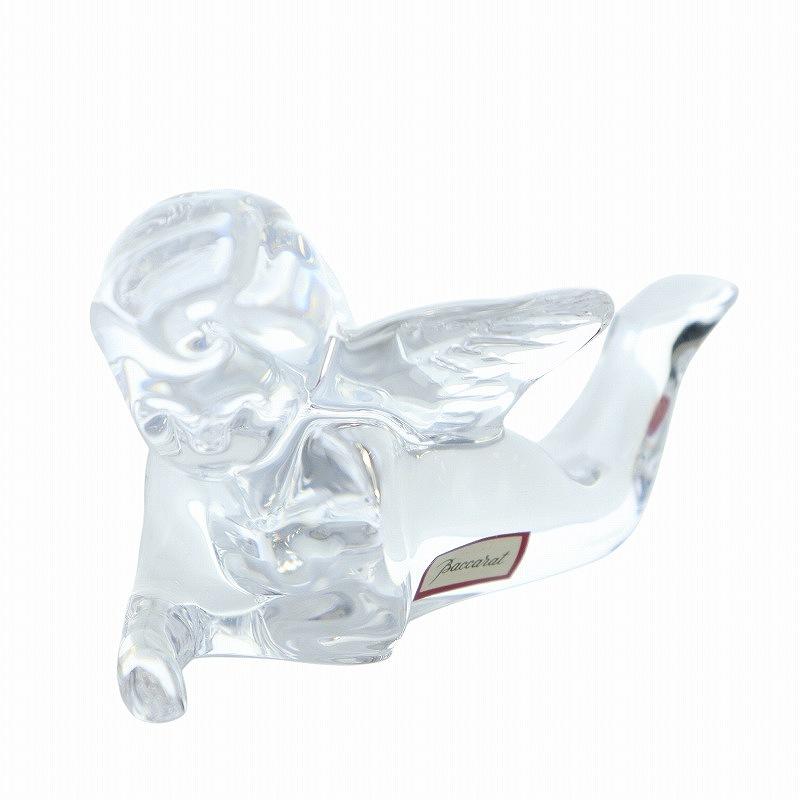 バカラ Baccarat インテリア小物 天使 エンジェル 置物 オブジェ ロゴ