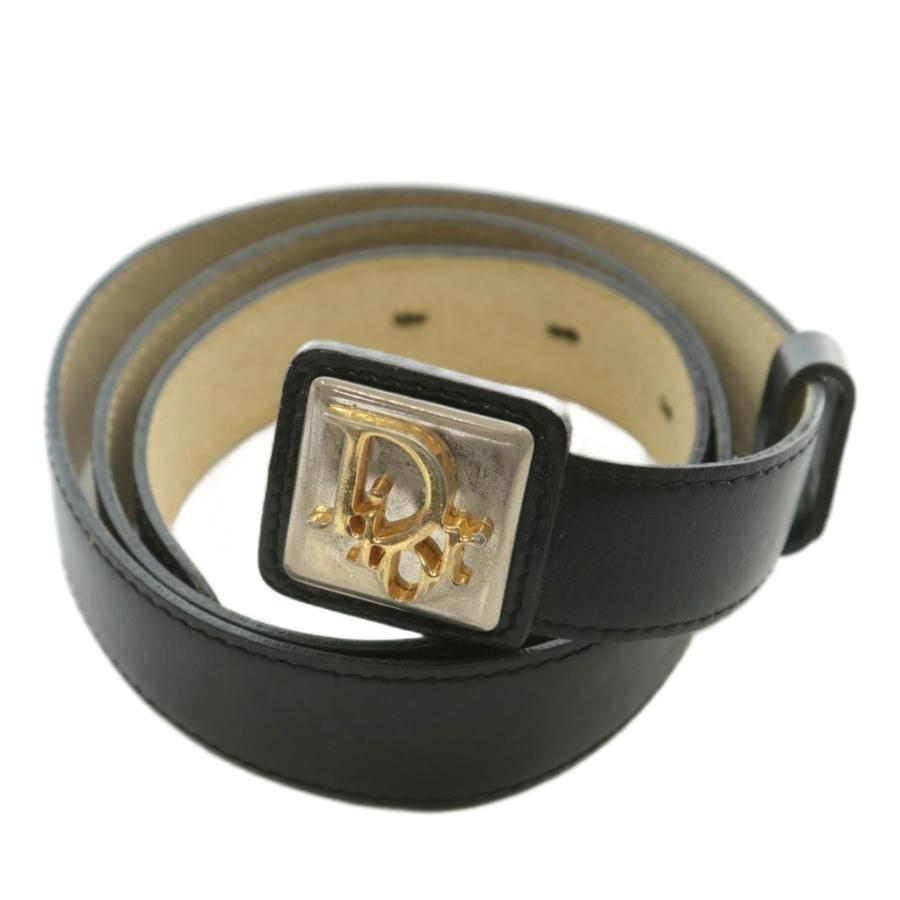 Christian Dior（クリスチャン・ディオール） ベルト レザー バックル