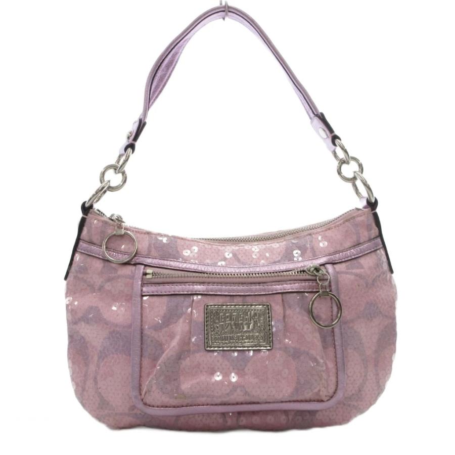 COACH（コーチ） ポピー ショルダーバッグ ハンド 2WAY ピンク