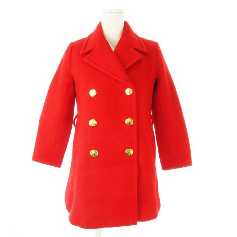 モスキーノ MOSCHINO Pコート ピーコート ミドル丈 ウール ダブル