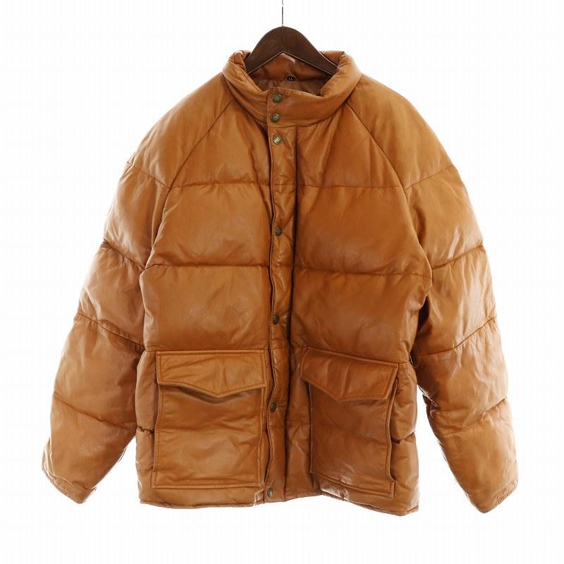 ウィンドアーマー WIND ARMOR ニチワ ダウンジャケット レザー 長袖