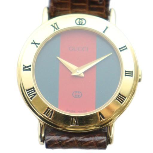 GUCCI（グッチ） GUCCI 3000L 腕時計 ウォッチ ゴールドカラー 金色