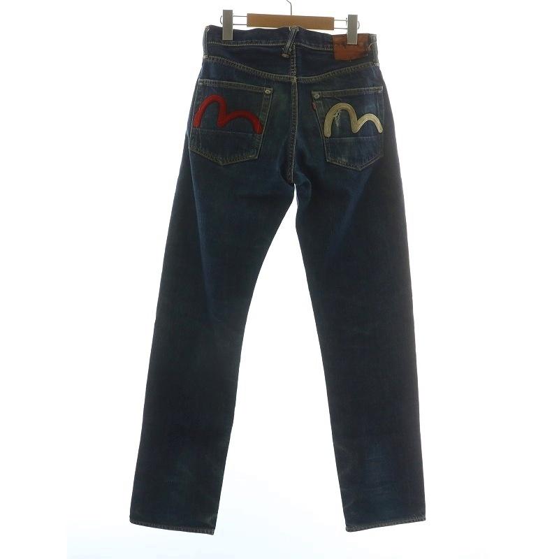 EVISU（エヴィス） デニムパンツ ジーンズ ストレート 紅白耳 カモメ