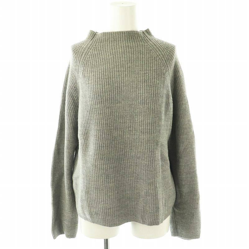 MARGARET HOWELL（マーガレットハウエル） ウールボトルネックニット