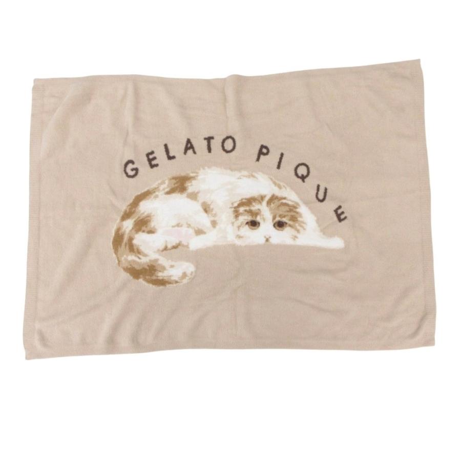 ジェラートピケ gelato pique 25SS CATジャガードブランケット