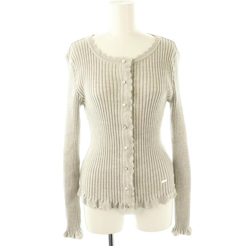 Rene（ルネ） Rene 45周年限定カーディガン ニット セーター グレー