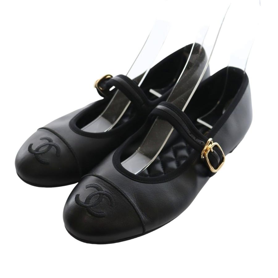 CHANEL（シャネル） メリージェーン フラットシューズ パンプス