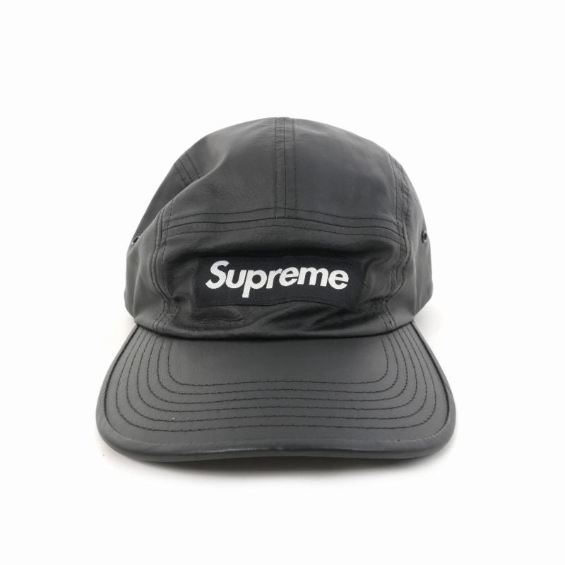 Supreme（シュプリーム） 帽子 キャップ 16AW Leather Camp Cap 羊革