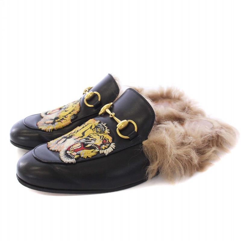 GUCCI（グッチ） プリンスタウン ホースビット 虎模様 サンダル