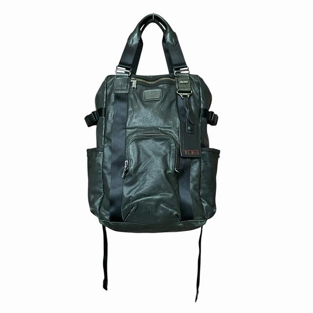 TUMI（トゥミ） TUMI Alpha Bravo Leather Back Pack アルファ