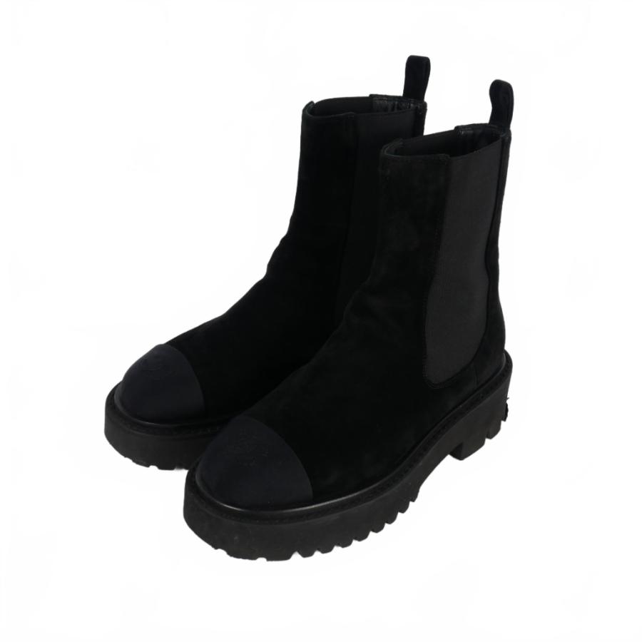 CHANEL（シャネル） ココマーク サイドゴアブーツ アンクルブーツ