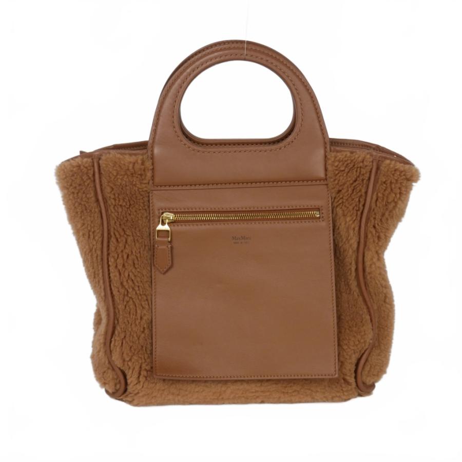 Max Mara（マックスマーラ） テディベア リバーシブル ラムレザー